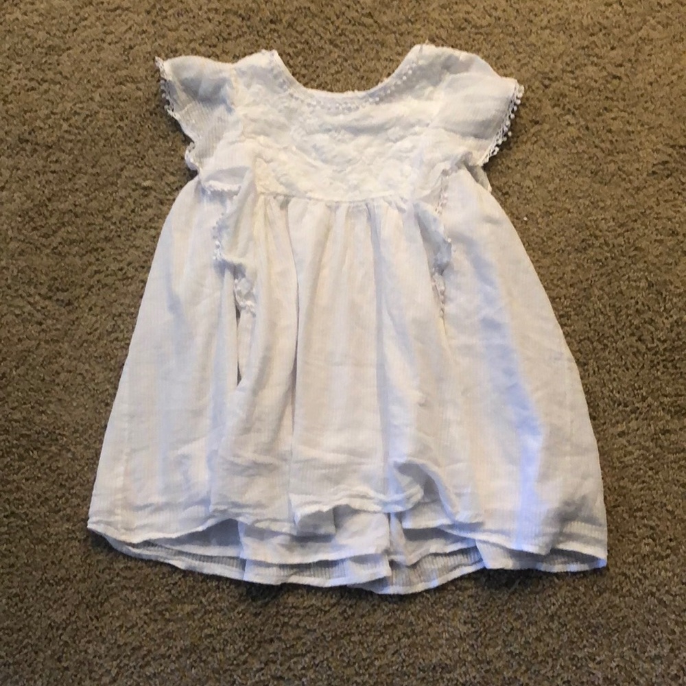 Babydoll white blouse